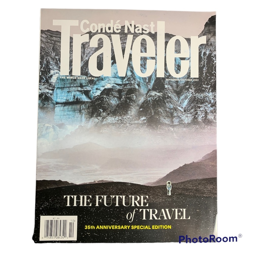 Conde Nast Traveler Magazine October 2022 The Future Of Travel 35th Anniversary